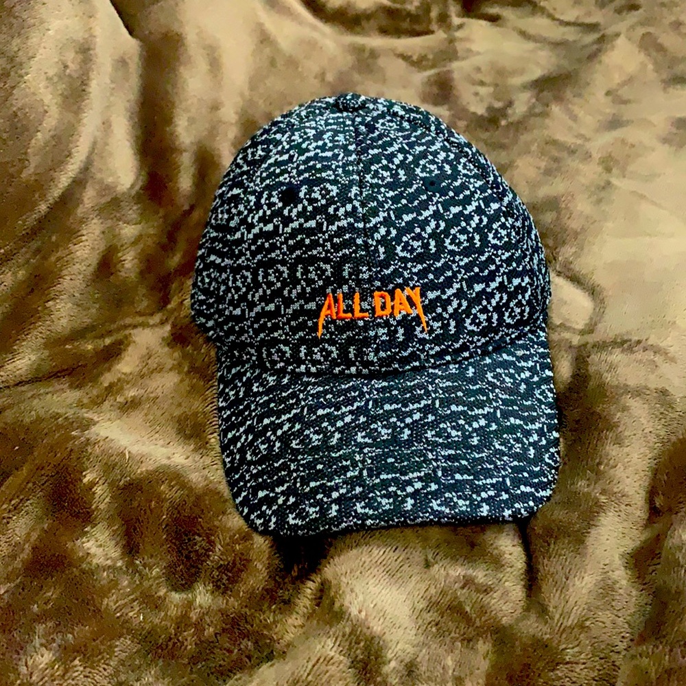 Kanye west all day pirate black primeknit dad cap